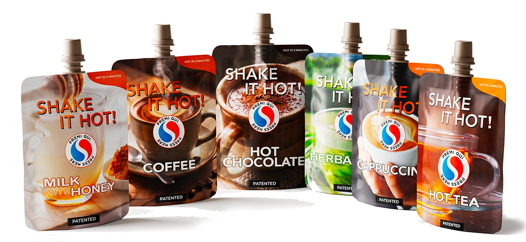 Sitevis pouch SHAKE IT HOT